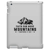 Faith Can Move Mountains iPad 3 and 4 Case