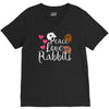 peace love rabbits V-Neck Tee