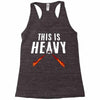 this is heavy Racerback Tank