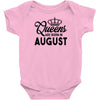 queens are born in august Infant Clothing