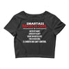 Smartass March Girl Crop Top