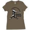 touch down Ladies Fitted T-Shirt