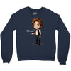 i know Crewneck Sweatshirt