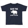 chubby unicorn Toddler T-shirt