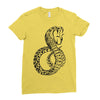tribal cobra Ladies Fitted T-Shirt