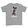 mickey mouse la face cachee en Youth Tee