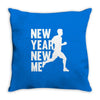 new year, new me running fitness Throw Pillow