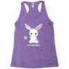 too early (black) Racerback Tank