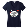 If I'm Related to These People I'm Not Coming Out Women's V-Neck T-Shirt