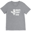 vorsicht kampfhund  funny V-Neck Tee