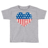 usa flag 2 Toddler T-shirt