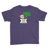 heapy new year funny santa claus christmas Youth Tee