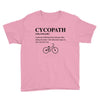 Cycopath Noun Youth Tee