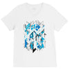 blue vectorfunk V-Neck Tee
