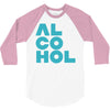 alcohol 3/4 Sleeve Shirt