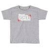 blessed sister with flower white color Toddler T-shirt