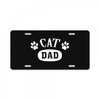 cat dad License Plate