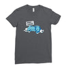beware of cerberus Ladies Fitted T-Shirt