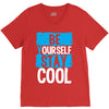 Be Your Self Stay Cool V-Neck Tee