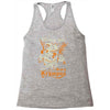 scary krampus Racerback Tank