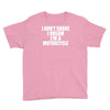i don&rsquo;t snore i dream i&rsquo;m a motorcycle Youth Tee