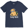 teddy beer V-Neck Tee