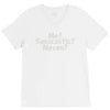 me saracastic never V-Neck Tee