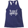 i beat anorexia Racerback Tank