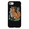 polygon fox graphic iPhone 8