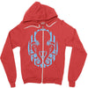 octopus (3) Zipper Hoodie