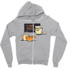 not paying attention Zipper Hoodie