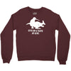 funny rude taste of kiwi Crewneck Sweatshirt