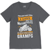 Motorcycles Gramps V-Neck Tee