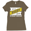 rugby thing wouldn't understand Ladies Fitted T-Shirt