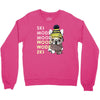 ski mood french bulldog Crewneck Sweatshirt