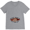 June Peeking Out Baby Boy V-Neck Tee