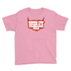 behind beard is a handsome man Youth Tee