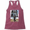 funny  mad max and dog, ideal gift or birthday present Racerback Tank