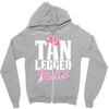 tan legged juliet Zipper Hoodie