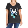 kiki's delivery service Ladies Curvy T-Shirt