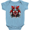 samurai mask of doom Baby Bodysuit