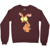 zombie bunny Crewneck Sweatshirt