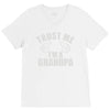 trust me i'm a grandpa V-Neck Tee