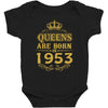 queens are born in 1953 Baby Bodysuit