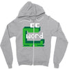 word muncher Zipper Hoodie