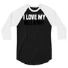 i love my melanin 3/4 Sleeve Shirt