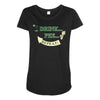 drink pee Maternity Scoop Neck T-shirt