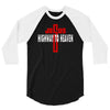 jesus highway to heaven 3/4 Sleeve Shirt