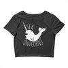 sea unicorns Crop Top