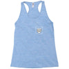 106. shield pocket 033 dv men tshirt black Racerback Tank